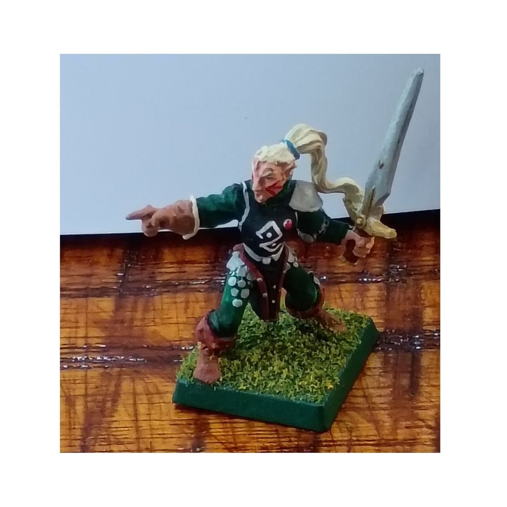 Warhammer Fantasy Wood Elf Metal Miniature Hand Painted Citadel Games‎ Workshop